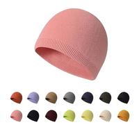 Gorro de lana para mujer, gorro de invierno para mujer, gorro de punto para invierno, gorro de lana con forro polar, gorro de invierno, gorro de algodón cálido, gorro de punto, gorro holgado, gorro