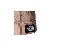 Gorro de montaña the north face tnf logo box cuffed mushroom gris Talla única