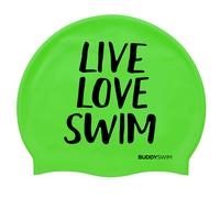 Gorro de natación de silicona BuddySwim LLS TU