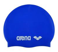 Arena Gorro de natación Classic Silicone Junior – Unisex, borde reforzado, suave y resistente