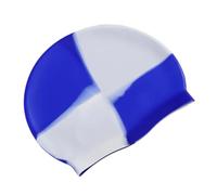 Gorro de Natación Gorro de baño impermeable silicona Color degradado for adultos, gorro for cabello seco for hombres y mujeres, con protección for las orejas, accesorios natación para Piscinas(NO.15)