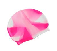 Gorro de Natación Gorro de baño impermeable silicona Color degradado for adultos, gorro for cabello seco for hombres y mujeres, con protección for las orejas, accesorios natación para Piscinas(NO.1)