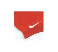 Gorro de natación nike solid silicone rojo Talla única