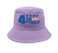 Gorro de natación para niña con nombre Julio Independence Day American Honors, para adultos, unisex, pesca, sombrero para el sol, color negro (púrpura, talla única)