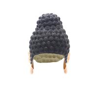 Gorro de natación TathaGata con forma de Buda, antideslizante, flexible, de látex, para surfear, para niños, niñas, niños, mujeres y hombres.