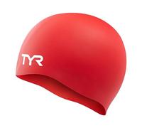 Gorro de natación TYR de Silicona sin Arrugas para Adultos