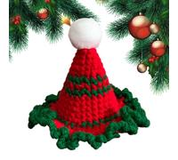 Gorro de Navidad de Punto para Perros, Gorros de Punto - Gorras para Cachorros | para Cachorros Perros pequeños Gatos de Invierno Vacaciones Navidad Accesorios