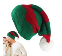 Gorro de Navidad, gorro para mujer, Papá Noel de , de lana cómodo, diseño festivo accesorio para clima frío al aire libre actividades reuniones