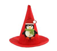 Gorro De Navidad para Gato,Divertido Lindo Abrigado Sombrero De Navidad | Gorro De Disfraces Puntiagudo para Perros Grandes - para Dragón Barbudo Hámster Lagarto En Eventos Invernales Fotos Y Fiestas