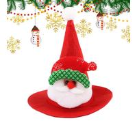 Gorro De Navidad Para Gato Lindo Cálido Ajustable Accesorio Festivo Para La