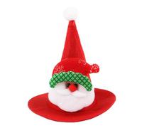 Gorro de Navidad para mascotas, gorro de Navidad para perros, gorro de fiesta | Gorro de Papá Noel para perros y gatos, gorro navideño puntiagudo, disfraz de fiesta para cosplay y