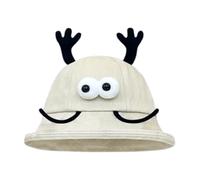 Gorro de Navidad para mujer, estilo vintage, Beret para mujer, fiesta de sol, fantasía, diseño de dibujos animados, bigote divertido para la moda de verano al aire libre y las actividades de playa