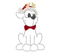 Gorro de Navidad y lazo con banda elástica para perros Ferribiella