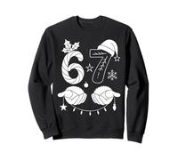 Gorro de Papá Noel navideño Festive 67 Snow Sudadera