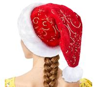 Gorro de Papá Noel - Reutilizable, suave, cómodo, cálido gorro | Sombrero de Papá Noel para adultos y adolescentes, viajes, encuentro social, evento temático, invierno, aper