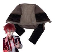 Gorro de pelo - Red de pelo ajustable para peluca - Suministros elásticos ligeros de encaje para diario, noche Cosplay