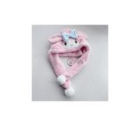 Gorro de peluche Kawaii Sanrio Kulomi My Melody de Helo Kity para niñas, resistente al viento, bonito