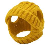 Gorro de perro, tejido suave y transpirable con agujeros para las orejas, fiesta de Navidad, cosplay para gatitos, cachorros, chihuahua, bulldog francés, gatito, cachorro, fiesta de invierno