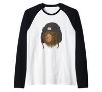 Gorro de Piel de Oso Ruso - Ushanka Chapka URSS Rusia Camiseta Manga Raglan