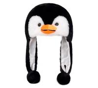 Gorro De Pingüino Cálido De 1 Pieza, Gorro Con Protección Para Los Oídos De Pingüino Lindo, Calentador De Oídos Frío Para Exteriores, Gorro Cálido De Invierno