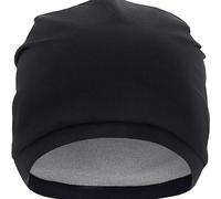 Gorro de protección EMF elástico, tela plateada de blindaje EMF RF, alta eficiencia 99.99%, Negro, Talla única