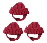 Gorro de punto acogedor para perros pequeños y gatos, gorro cálido de invierno para fotos y juegos al aire libre, a la moda, vacaciones, Navidad, Halloween, fiesta fotográfica, uso al aire libre