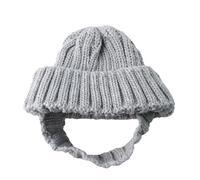 Gorro de punto acogedor para perros pequeños y gatos, gorro cálido de invierno para fotos y juegos al aire libre, a la moda, vacaciones, Navidad, Halloween, fiesta fotográfica, uso al aire libre