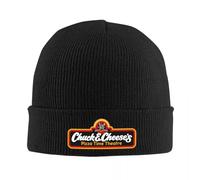 Gorro de Punto cálido con el Logotipo Chuck E Cheese Gorro Moda para otoño e Invierno Gorros Exteriores Hombres Mujeres Adultos Deportes al Aire Libre Regalos