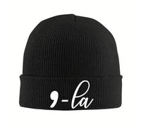 Gorro de Punto Comma La Kamala Harris Gorros otoño e Invierno Casuales Unisex cálidos para Hombres y Mujeres Regalos Deportivos Exteriores