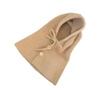 Gorro de punto con capucha para estudiantes, adultos, resistente al viento, para invierno, protección del cuello, con tamaño ajustable, cálido, para ciclismo, sombreros de punto suave para niños y