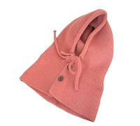 Gorro de punto con capucha para estudiantes, adultos, resistente al viento, para invierno, protección del cuello, con tamaño ajustable, cálido, para ciclismo, sombreros de punto suave para niños y