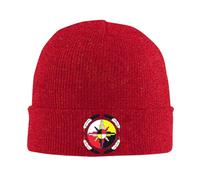 Gorro de Punto con diseño de Rueda Medicinal de nativos Americanos, Gorros cálidos de Invierno con puños, Gorro de Reloj para