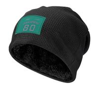 Gorro de Punto con Diseño de Sacacorchos para Hombre, Forro Polar, Resistente Al Viento, Estilo Retro, para Snowboard, Esquí, Running, Deportes de Invierno Y Actividades Al Aire Libre. Black 13