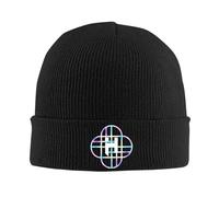 Gorro de Punto con Logo de neón Huntrix Gorro de Punto Gorro de otoño Invierno Cálido acrílico Casual KPOP Cazadores de Demonios Gorra Hombres Mujeres Regalo