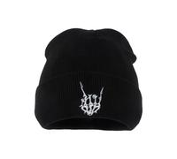 Gorro De Punto Con Patrón De Huella De 1 Pieza, Gorro De Punto Simple Y A La Moda, Gorro De Punto Cálido, Gorro De Punto Suave Y Cómodo