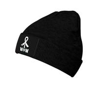 Gorro De Punto Concienciación sobre El Cáncer De Pulmón. Yo Vencí Al Cáncer. Gorro De Invierno Cálido Sombreros De Invierno Slouch Gorros Slouch para Adulto Snowboard Motociclismo