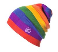 Gorro de punto de arco iris, gorro de punto de invierno con rayas dobles para mujeres/hombres, circunferencia de la cabeza de 55-61 cm, Color1, 6 1/2/6 3/4