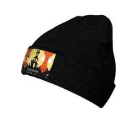 Gorro de punto de calabaza fantasma de Halloween para hombres y mujeres, para correr, ligero, térmico, unisex, talla única, Negro, Taille unique