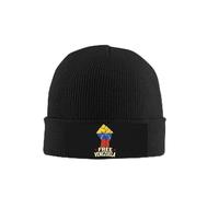 Gorro de Punto de Invierno cálido y Suave para Venezuela Libre, ¡Hagamos Que Venezuela vuelva a ser Grande!