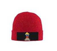 Gorro de Punto de Invierno cálido y Suave para Venezuela Libre, ¡Hagamos Que Venezuela vuelva a ser Grande!