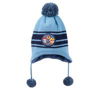 Gorro de Punto de la Paw Patrol para niño - Gorro de Invierno Infantil con Borla Azul