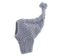 Gorro de punto de moda para perro, cómodo de llevar, elástico, para Whippets, galgos italianos, uso en interiores y exteriores