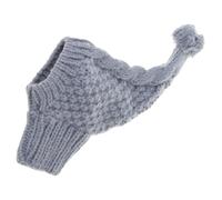 Gorro de punto de moda para perro, cómodo de llevar, elástico, para Whippets, galgos italianos, uso en interiores y exteriores