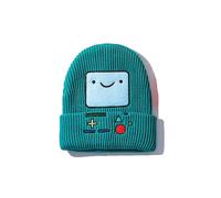 Gorro de punto de otoño e invierno con dibujos animados de Hora de Aventuras, para hombre y mujer (azul