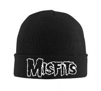 Gorro de Punto de Otoño Invierno con símbolo de Misfits Gorro Cálido de Punta Unisex