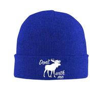 Gorro de Punto Don't Moose with Me, Gorros de Invierno cálidos, Gorros con Vuelta, Gorro Tipo Reloj para Hombre y Mujer