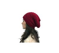 Gorro de punto extragrande para mujer, grueso y cálido, para invierno, para clima frío.