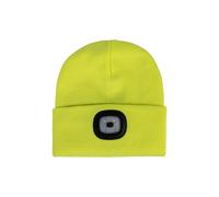 Gorro de punto -Honey- - Amarillo neón / Talla universal