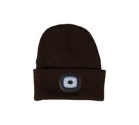 Gorro de punto -Honey- - Marrón oscuro / Talla universal