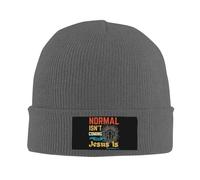 Gorro De Punto La Normalidad No Va A Volver, Jesús Es Apocalipsis 14 Gorro Dormir Hip Hop Moda Turbantes, para Running, Ciclismo, Dormir, 56-62cm
